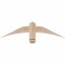 Ekena Millwork Bellingham Smooth Timber Gable Bracket, Douglas Fir, 36"W x 9"H x 1 1/2"D x 3 1/2"F, 6/12 Pitch GBW036X09X0204BEL00SDF - alternate 1